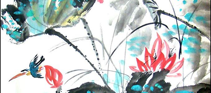 Original Chinese Art / Original Chinese Brush Painting – Lotus & Birds Review