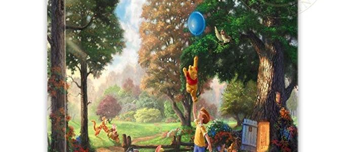 Thomas Kinkade Winnie the Pooh II 14×14 Gallery Canvas Wrap Review