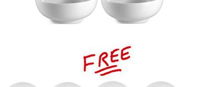 Set of 8 Everyday White by Fitz and Floyd Coupe 6-Inch Cereal Bowl, Buy More! Save More! with FREE! Review