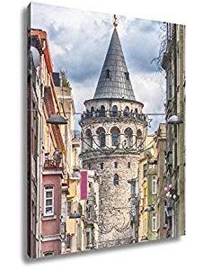 Ashley Canvas Istanbul Galata Tower, Wall Art Home Decor, Ready to Hang, Color, 20×16, AG5573320 Review