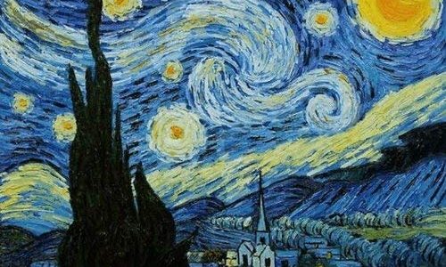 Vincent van Gogh Oil Painting Starry Night Painting 100% Hand Painted Art Abstract Oil Painting Modern Art Review