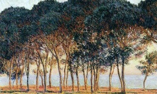 Art Oyster Claude Oscar Monet Under the Pine Trees at the End of the Day – 21.1″ x 28.1″ 100% Hand Painted Oil Painting Reproduction Review