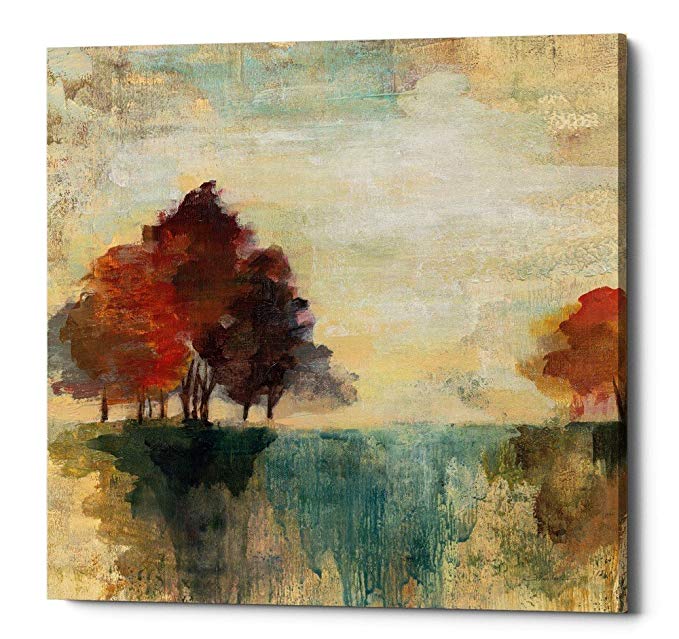 Epic Graffiti Landscape Monotype Canvas Wall Art, 26