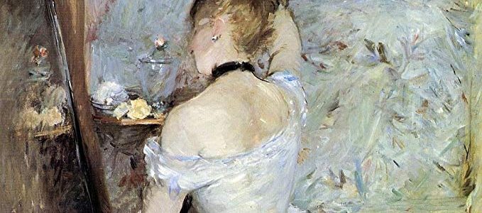 Art Oyster Berthe Morisot Young Woman at the Mirror (also known as Young Girl Getting Dressed- Seen from the Back) – 21.1″ x 28.1″ 100% Hand Painted Oil Painting Reproduction Review