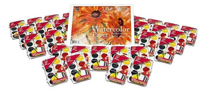 Jack Richeson 27 Set watercolor Class Pack Review