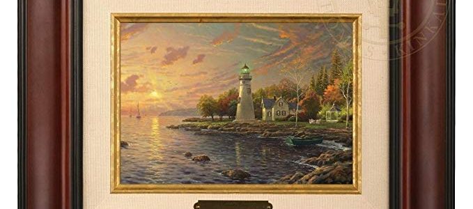 Thomas Kinkade Serenity Cove Brushwork (Burl Frame) Review