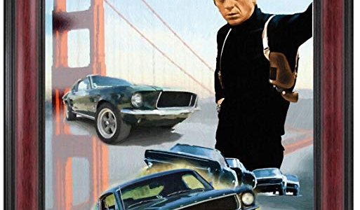 Canvas Framed Art Bullitt Steve McQueen Oil Painting 3 Sizes To Chose From Limited Edition Artist Proof Prints (16 x 20 Framed) Review