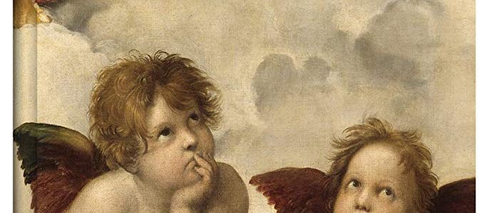 ArtWall Cherubs by Raphael Gallery Wrapped Canvas, 24 by 32-Inch Review