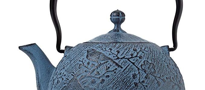 Blue Maromi Bird Cast Iron Teapot by Teavana Review