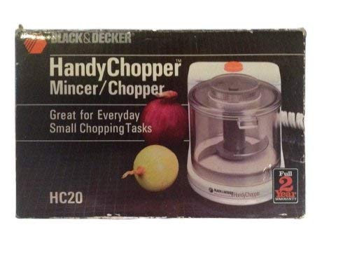 BLACK AND DECKER FOOD CHOPPER,MINCER HC20 / 1 CUP by BLACK+DECKER