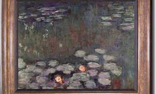 Water Lillies by Claude Monet Premium Bronze-Framed Canvas (Ready-to-Hang) Review