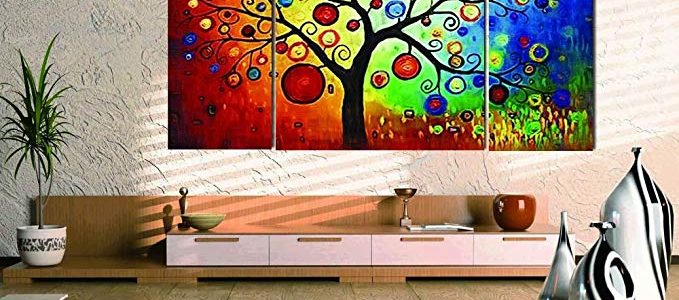 supercooldecor3008 – Special – Modern Abstract Oil Painting on Canvas Stretched-framed Ready to Hang Review