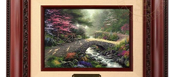 Thomas Kinkade Bridge of Faith Brushwork (Brandy Frame) Review