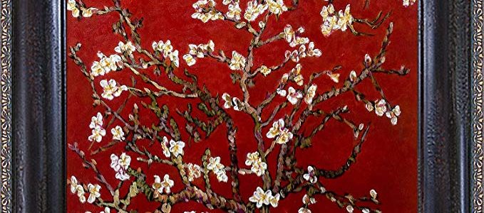 La Pastiche VG2587-FR-98238X10 Branches Of An Almond Tree In Blossom, Ruby Red Framed Hand Painted Original Artwork with La Scala Frame Review